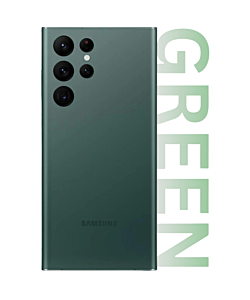 Samsung SM-S908 Galaxy S22 Ultra Rear Cover With Camera Lens Green