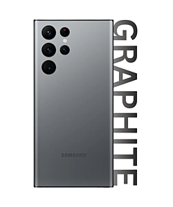 Samsung SM-S908 Galaxy S22 Ultra Rear Cover With Camera Lens Graphite