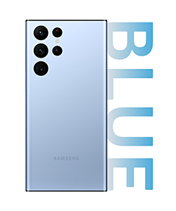 Samsung SM-S908 Galaxy S22 Ultra Rear Cover With Camera Lens Sky Blue