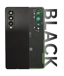 Samsung SM-F936 Galaxy Z Fold 4 Rear Cover With Camera Lens Black