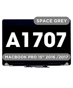 Macbook Pro 15" A1707 Complete LCD Display Space Grey
