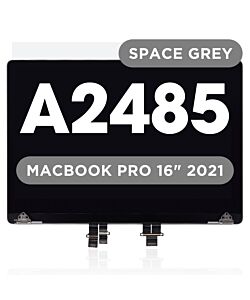 Macbook Pro 16" A2485 Complete LCD Display Space Grey