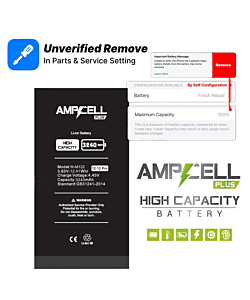 *NEW Version* Ampcell Plus Battery For iPhone 12/ 12 Pro
