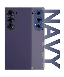 Samsung SM-F956 Galaxy Fold 6 Rear Glass With Camera Lens Navy