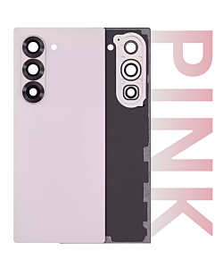 Samsung SM-F956 Galaxy Fold 6 Rear Glass With Camera Lens Pink