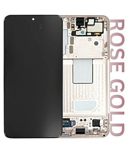 Samsung SM-S901 Galaxy S22 5G Service Pack LCD Display Replacement Pink Gold
