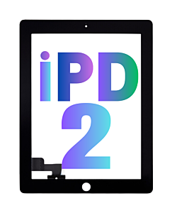 INTEC iPad 2 Digitizer Touch Panel Black Premium