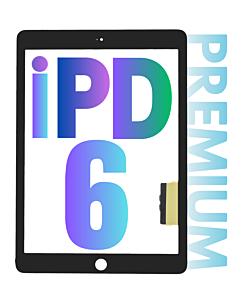 INTEC iPad 6 (2018) Digitizer Touch Panel Black Premium