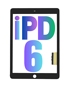 INTEC iPad 6 (2018) Digitizer Touch Panel Black Standard