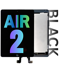 iPad Air 2 Replacement LCD Display Black - Genuine 
