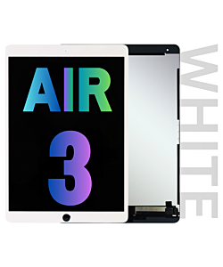 iPad Air 3 Replacement LCD Display White - Genuine 
