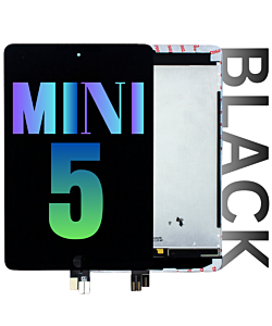 iPad Mini 5 Replacement LCD Display Black - Genuine 
