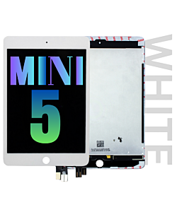 iPad Mini 5 Replacement LCD Display White - Genuine