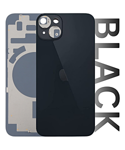 iPhone 14 Premium Aftermarket Rear Glass Black