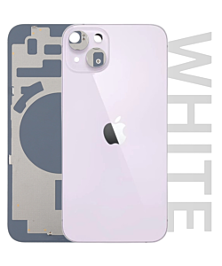 iPhone 14 Premium Aftermarket Rear Glass White