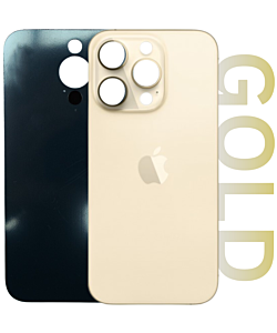 iPhone 14 Pro Max Premium Aftermarket Rear Glass Gold