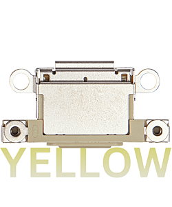 iPhone 15 / 15 Plus Charging Port Socket Yellow