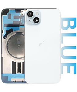iPhone 15 Rear Glass Premium Aftermarket Blue