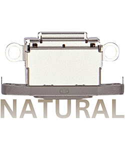 iPhone 15 Pro / 15 Pro Max Charging Port Socket Natural
