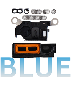 iPhone 15 Pro Loudspeaker / Microphone Mesh Set Blue (10 Pack)