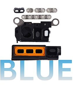 iPhone 15 Pro Max Loudspeaker / Microphone Mesh Set Blue (10 Pack)