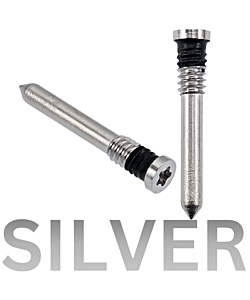 iPhone 15 / 15 Plus / 15 Pro / 15 Pro Max Bottom Screws Silver (10 Pack)