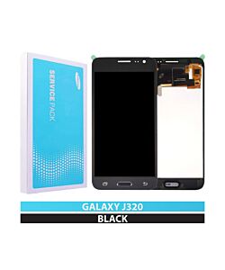 Galaxy J3 2016 (J320) LCD and Digitizer Touch Screen Assembly - Black