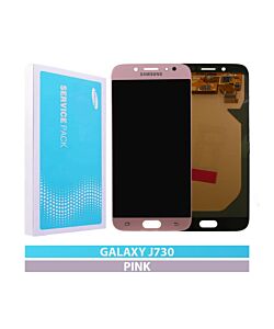 Galaxy J7 Pro J730 LCD and Digitizer Touch Screen Assembly - Pink