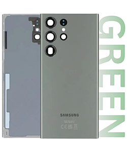 Samsung SM-S918 Galaxy S23 Ultra Rear Glass With Camera Lens Green