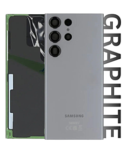 Samsung SM-S918 Galaxy S23 Ultra Rear Glass With Camera Lens Graphite