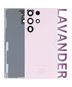 Samsung SM-S918 Galaxy S23 Ultra Rear Glass With Camera Lens Lavender