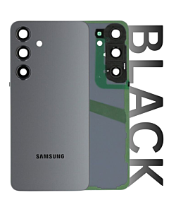 Samsung SM-S921 Galaxy S24 Rear Cover With Camera Lens Onyx Black