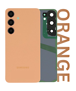 Samsung SM-S926 Galaxy S24 Plus Rear Cover With Camera Lens Sandstone Orange