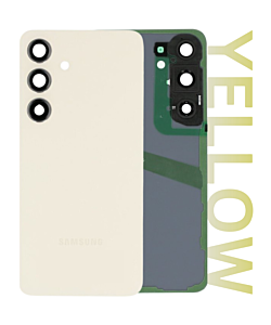 Samsung SM-S926 Galaxy S24 Plus Rear Cover With Camera Lens Amber Yellow