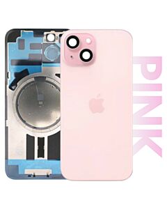 iPhone 15 Rear Glass Premium Aftermarket Pink