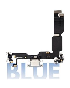 iPhone 15 Plus Charging Port Flex Cable Blue