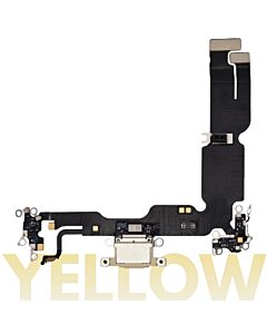 iPhone 15 Plus Charging Port Flex Cable Yellow