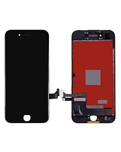 iPhone 7 Aftermarket LCD Screen With Backplate - Black