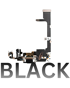 iPhone 11 Pro Max Charging Port Flex With Board Black (Premium)