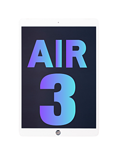 iPad Air 3 Replacement LCD Display White Premium