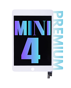iPad Mini 4 Replacement LCD Display White Premium