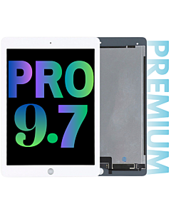iPad Pro 9.7 Replacement LCD Display White Premium