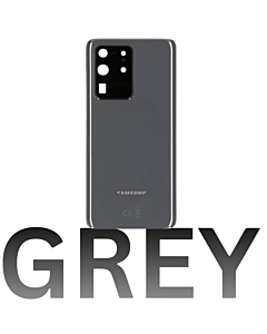 Samsung SM-G988 Galaxy S20 Ultra 5G Rear Glass With Camera Lens Cloud Grey