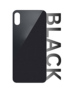 iPhone XS Rear Glass (Big Hole) - Black