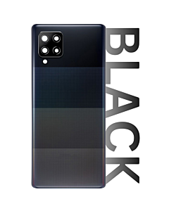 Samsung SM-A425 Galaxy A42 5G Rear Glass With Camera Lens Black