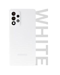 Samsung SM-A526 Galaxy A52 5G Rear Glass With Camera Lens White
