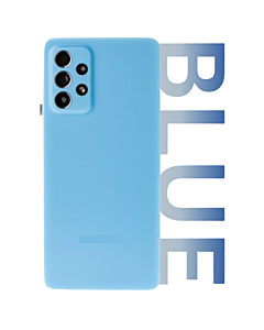 Samsung SM-A526 Galaxy A52 5G Rear Glass With Camera Lens Blue