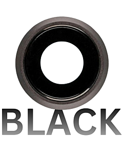 iPhone 7 / 8 Rear Camera Lens With Bezel Black