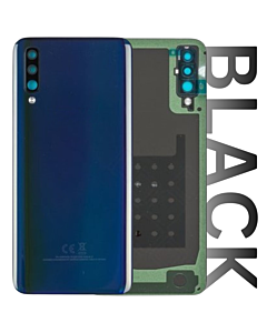 Samsung SM-A505 Galaxy A50 Rear Glass With Camera Lens Black