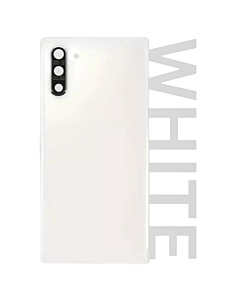 Samsung SM-N970 Galaxy Note 10 Rear Glass With Camera Lens Aura White